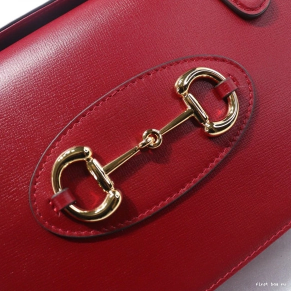 Firstbag ru bag 1955 Horsebit small GUCCI top handle 0818